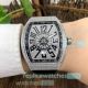 Copy Franck Muller Vanguard Classic Black & Silver Diamond Watch (6)_th.jpg